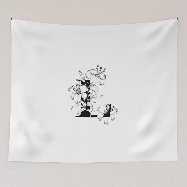 Item preview, letterL lily flower designed and sold by marasart11.