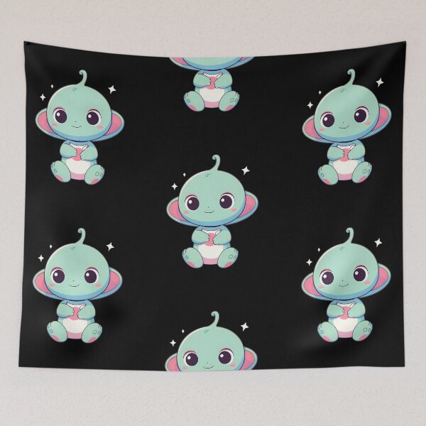 Item preview, Funny cute baby alien designed and sold by Merchattack.