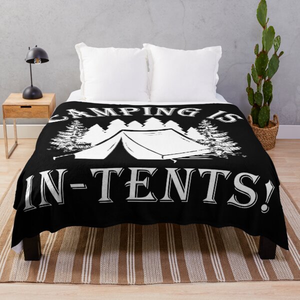 Item preview, Camping is In-tents T-Shirt designed and sold by FishingloversYT.