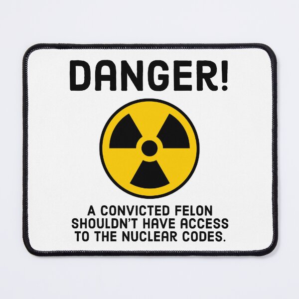 Item preview, A convicted felon shouldn’t have access to the nuclear codes designed and sold by Rachel the Artist .
