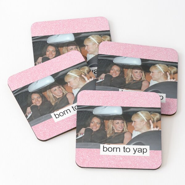 Item preview, Born to Yap y2k paris hilton brittney spears lindsay lohan designed and sold by Magnolia Valley Art.