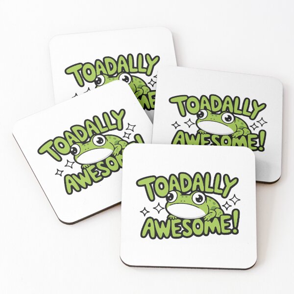 Item preview, Toadally awesome! Cute Toad pun designed and sold by PMCreative.