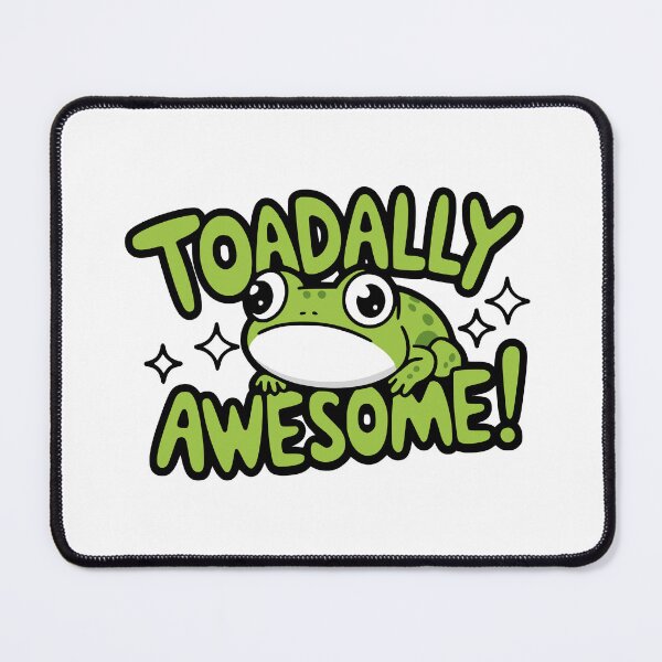 Item preview, Toadally awesome! Cute Toad pun designed and sold by PMCreative.