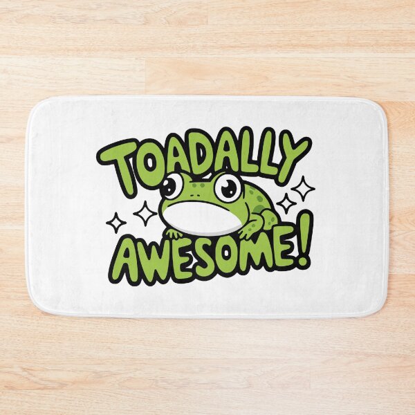 Item preview, Toadally awesome! Cute Toad pun designed and sold by PMCreative.