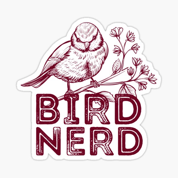 Item preview, Bird Nerd, Funny Ornithologist, Bird Lover Gift Vintage designed and sold by lagunaklein.