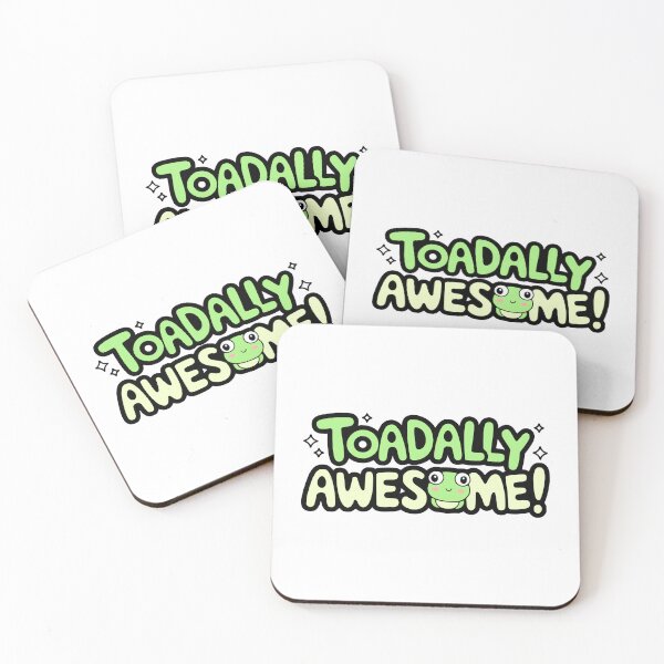 Item preview, Toadally Awesome! Cute Toad Pun Design designed and sold by PMCreative.