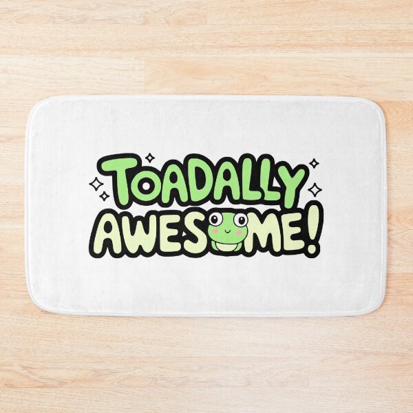 Item preview, Toadally Awesome! Cute Toad Pun Design designed and sold by PMCreative.
