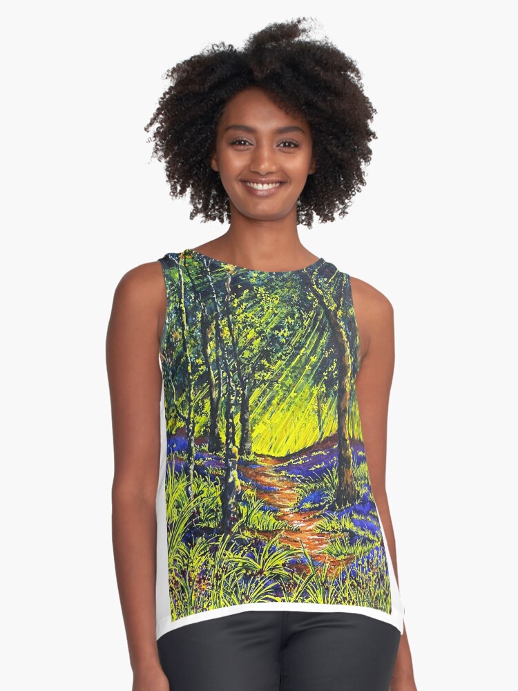 Item preview, Sleeveless Top designed and sold by SarahGoughArt.