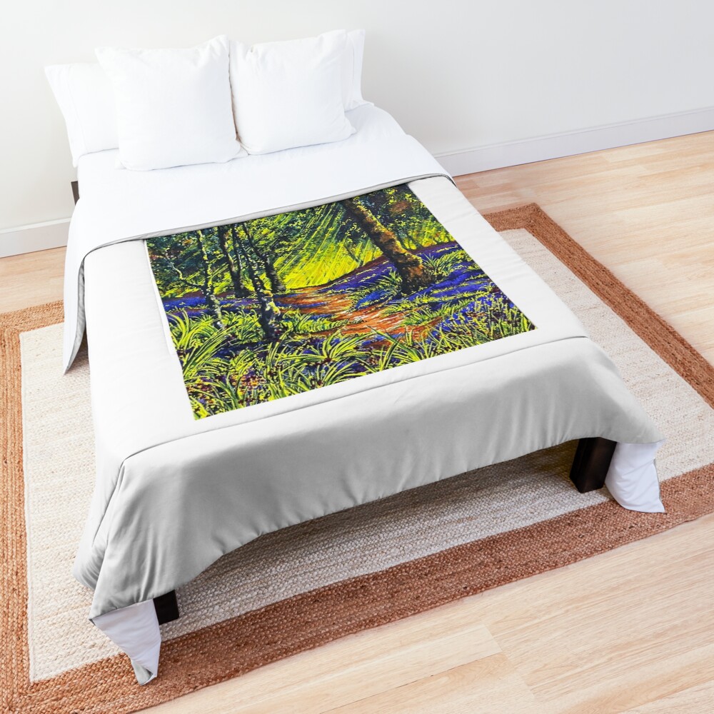 Item preview, Comforter designed and sold by SarahGoughArt.