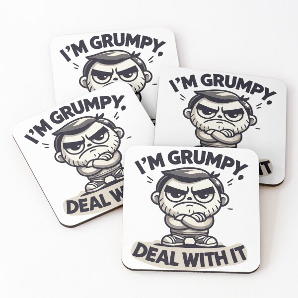 Item preview, I'm Grumpy, Deal with it. designed and sold by DentonRose.