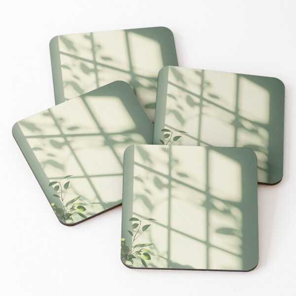 Item preview, Minimalist Plant Shadow on the Wall in Soft Light designed and sold by AiriArt.