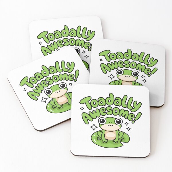 Item preview, Toadally Awesome! Funny Toad Pun designed and sold by PMCreative.