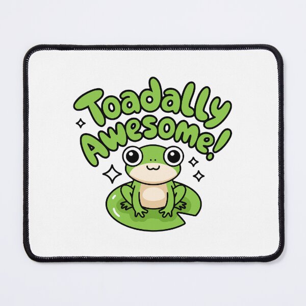 Item preview, Toadally Awesome! Funny Toad Pun designed and sold by PMCreative.