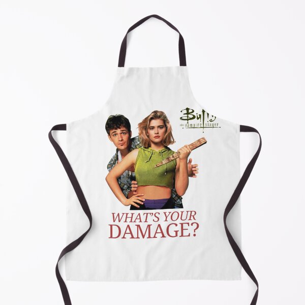 Item preview, What's your damage- Buffy designed and sold by Denofwonder93.