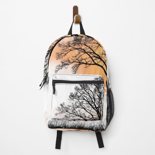 Item preview, Colorful Sky and Tree Silhouette at Dusk designed and sold by rajasekhark.