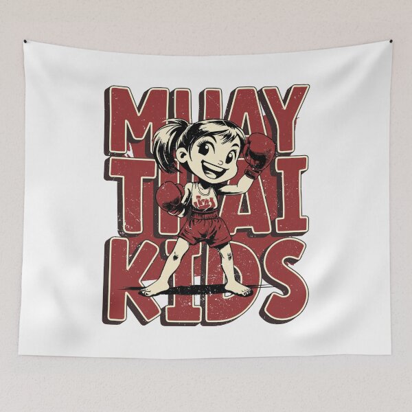 Item preview, Muay Thai Kids, Girl - Thai Boxing designed and sold by emmjott.