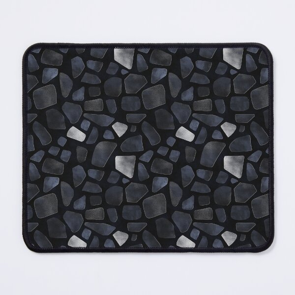Item preview, Geometric Shapes in Matte and Glossy Black seamless digital  designed and sold by Palmate-m.