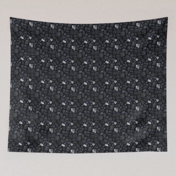 Item preview, Geometric Shapes in Matte and Glossy Black seamless digital  designed and sold by Palmate-m.
