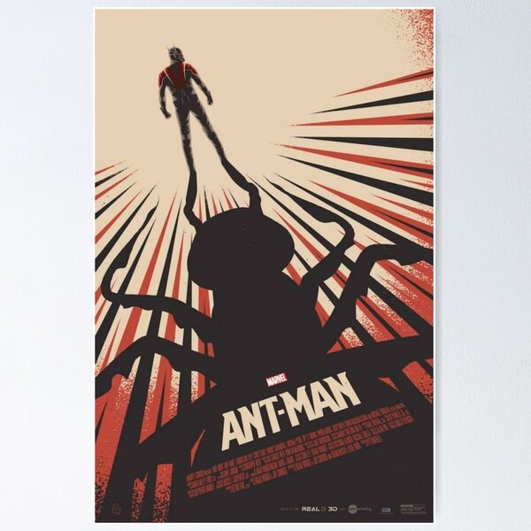 Item preview, Ant-Man Movie Poster designed and sold by itiptoe.