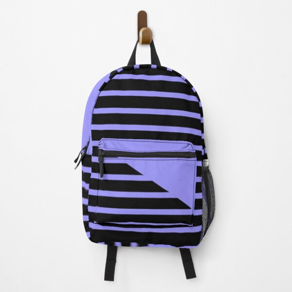Item preview, Stripes black & Purple designed and sold by PetalPerfection.