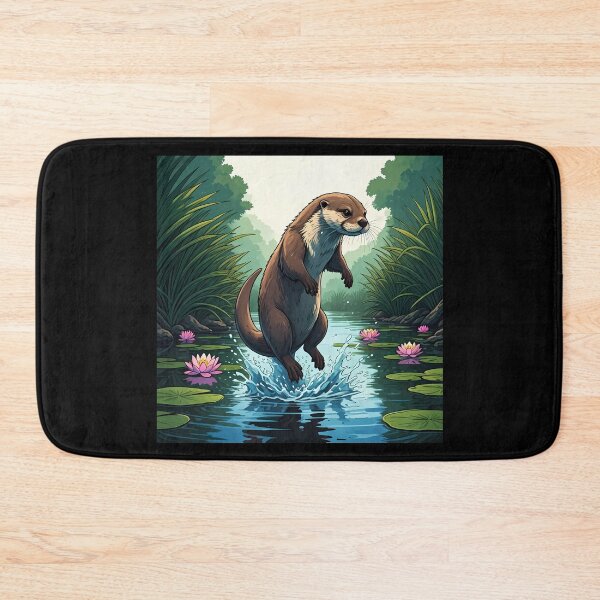 Item preview,  Leaping Otter designed and sold by AICreativeArts.