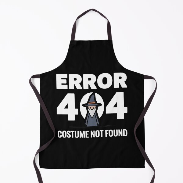 Item preview, Error 404 Costume Not Found designed and sold by tachyon273.