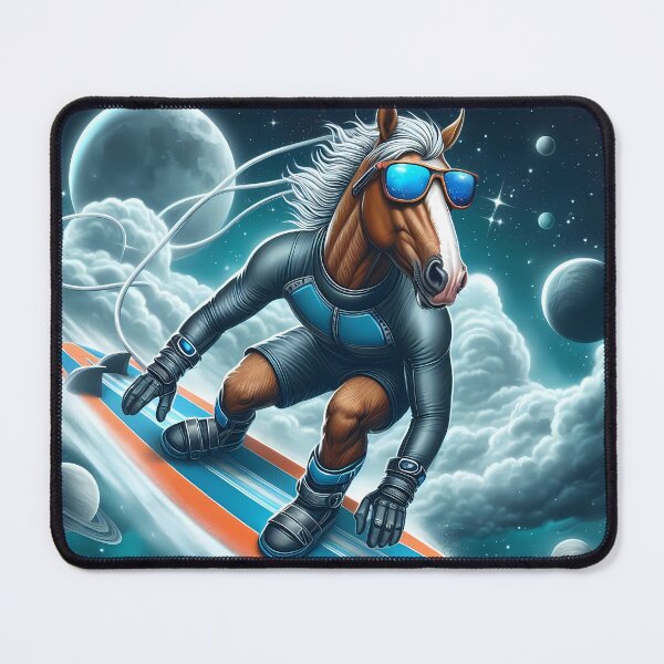 Item preview, horse surfboard designed and sold by meladesigne.