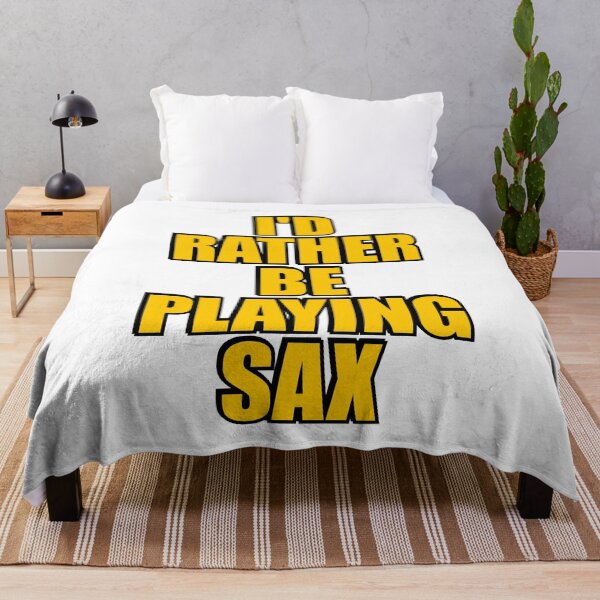 Item preview, Rather be playing sax - saxophone day designed and sold by Inspirationmotivation.