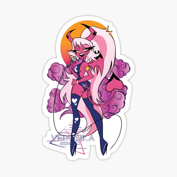 Item preview, Helluva Boss Retro Verosika Mayday Tour designed and sold by reelanimedragon.