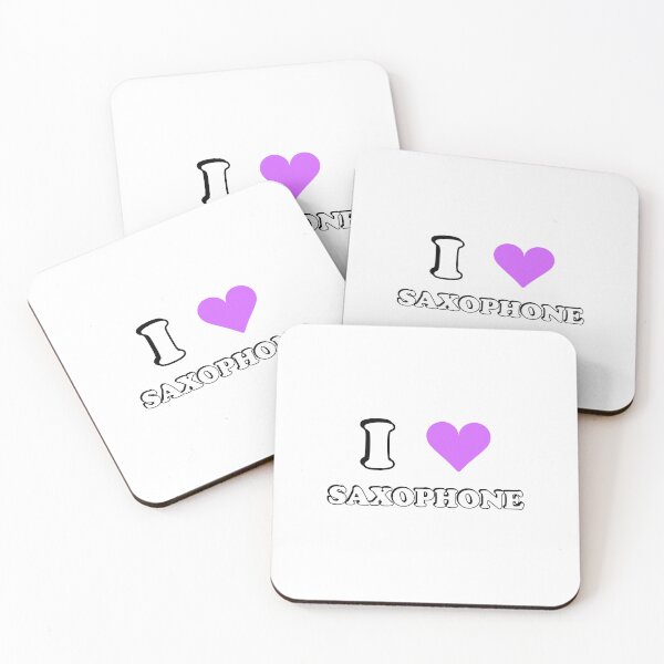 Item preview, I love saxophone  tenor saxophone designed and sold by Inspirationmotivation.