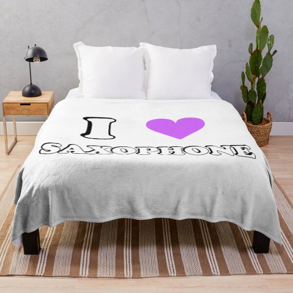 Item preview, I love saxophone tenor saxophone designed and sold by Inspirationmotivation.