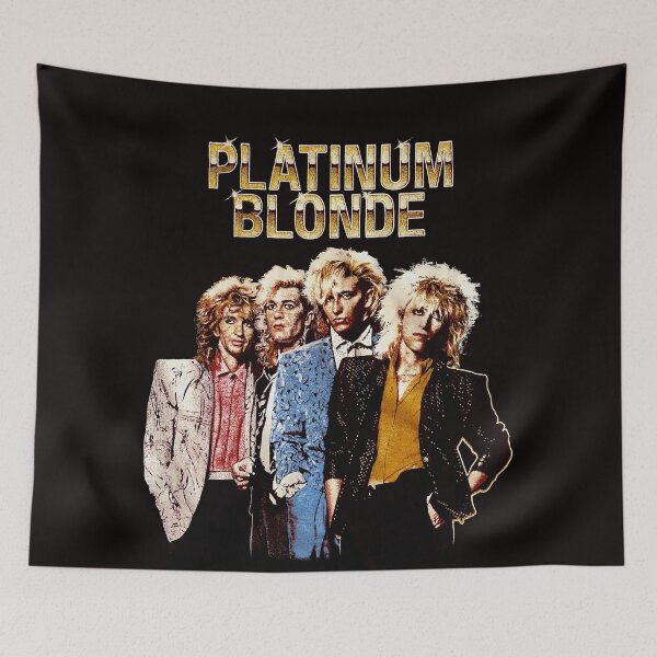 Item preview, PLATINUM BLONDE 1985 TOUR SHIRT designed and sold by TREVORSNEWEST.