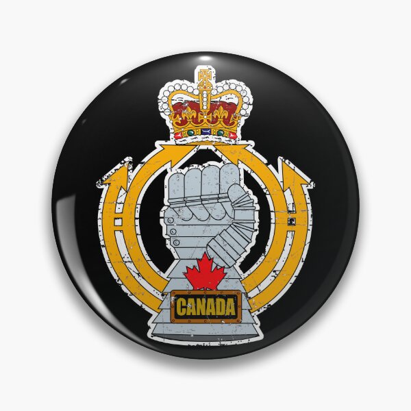 Item preview, Royal Canadian Armoured Corps - the Armoured Branch - Grunge Style designed and sold by pzd501.