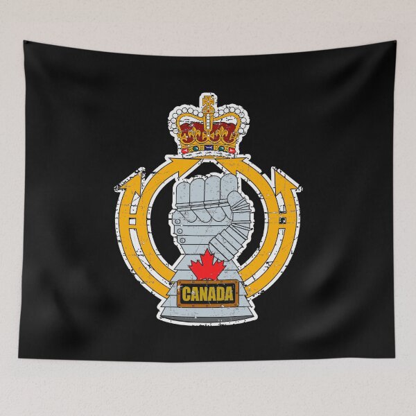 Item preview, Royal Canadian Armoured Corps - the Armoured Branch - Grunge Style designed and sold by pzd501.