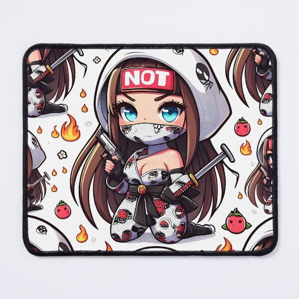 Item preview, Hot-cute Chibi ninja pattern 42.0 designed and sold by StickyGuys.