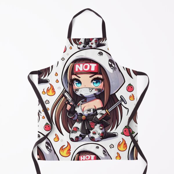 Item preview, Hot-cute Chibi ninja pattern 42.0 designed and sold by StickyGuys.