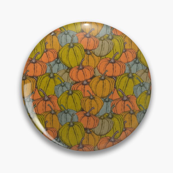 Item preview, Vintage Warm Pumpkins Design in Cozy Autumn Colors - Farmhouse Decor designed and sold by Claudia S. Design.