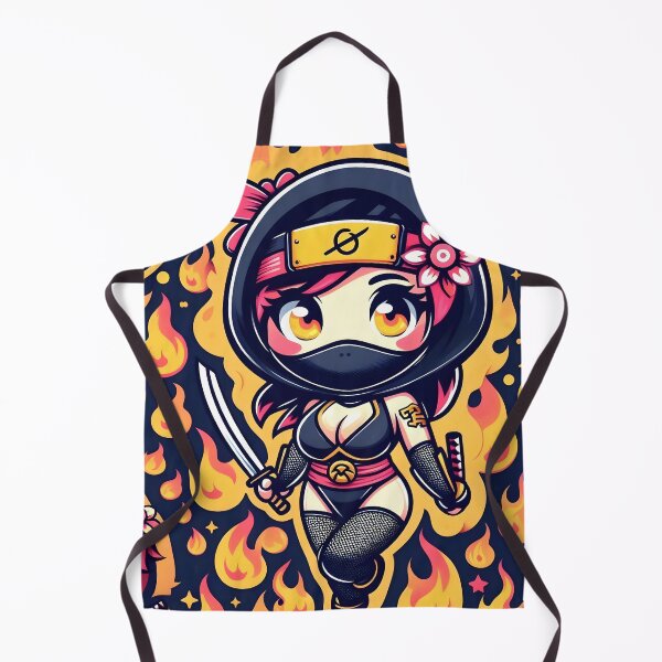 Item preview, Hot-cute Chibi ninja pattern 43.0 designed and sold by StickyGuys.