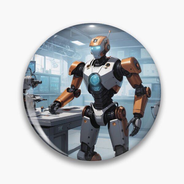 Item preview, Sleek Humanoid Robot designed and sold by AICreativeArts.