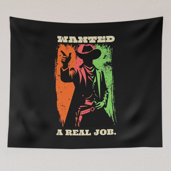 Item preview, Wanted: A Soulful Job in a Verdant Land designed and sold by SplashTastic.