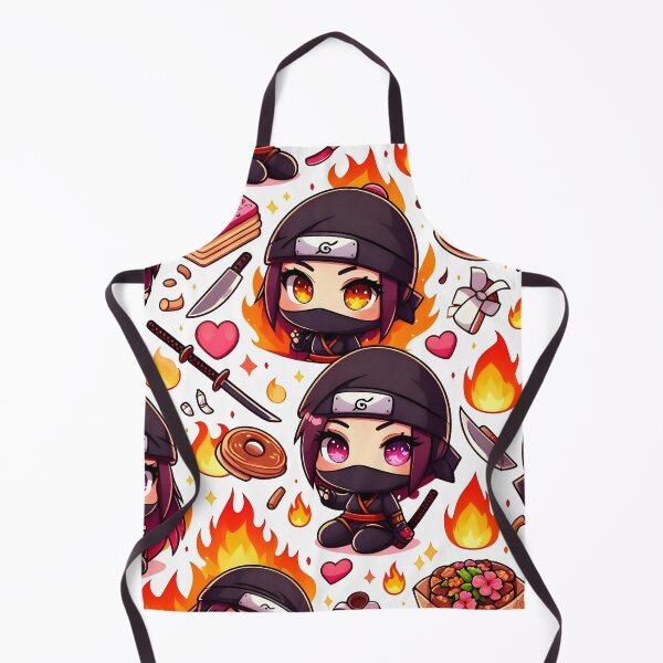 Item preview, Hot-cute Chibi ninja pattern 44.0 designed and sold by StickyGuys.