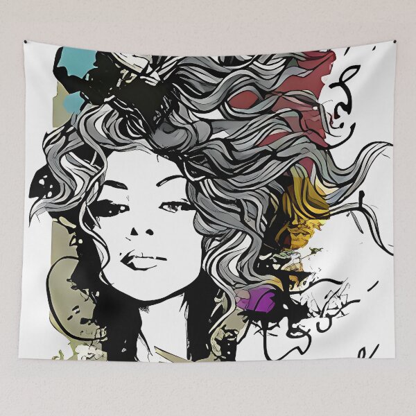 Item preview, Abstract Artistic Woman Portrait designed and sold by Teepographystore.