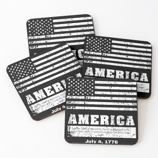 Item preview, Vintage American Flag Design with July 4, 1776 designed and sold by Zatch-Bell.