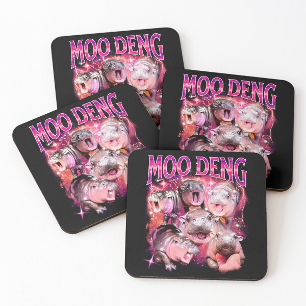 Item preview, Moo Deng Bouncy Pig in Thailand Baby Hippo Khao Kheow Open Zoo, Cute Moo Deng designed and sold by Hoahip.