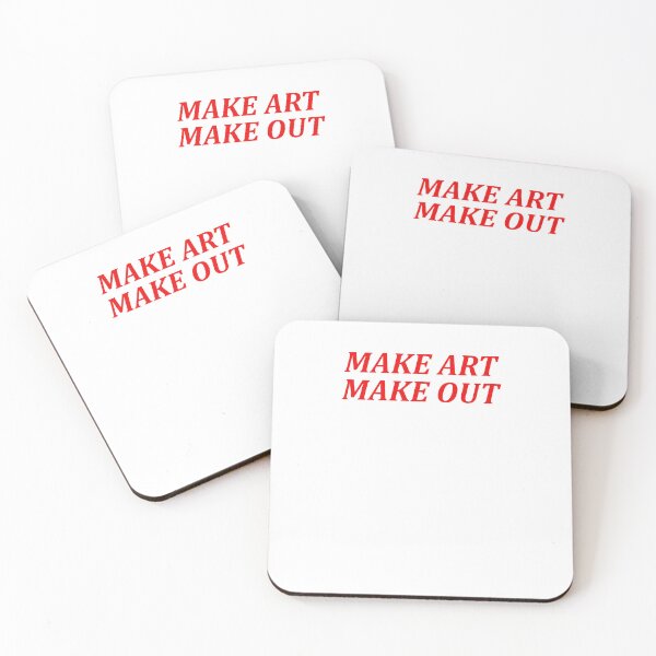 Item preview, Make Art Make out #art is love designed and sold by House Sparrow.