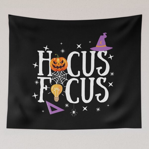 Artikelvorschau, Hocus Focus Humorvolles Halloween-Kostüm für Lehrer – Männer und Frauen entworfen und verkauft von DesignDazzles.