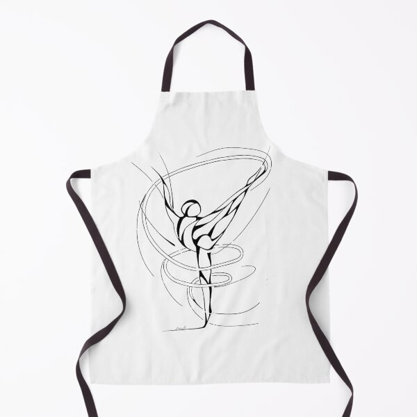 Item preview, Rhythmic gymnast with ribbon designed and sold by LEONELLI Ghyslaine.