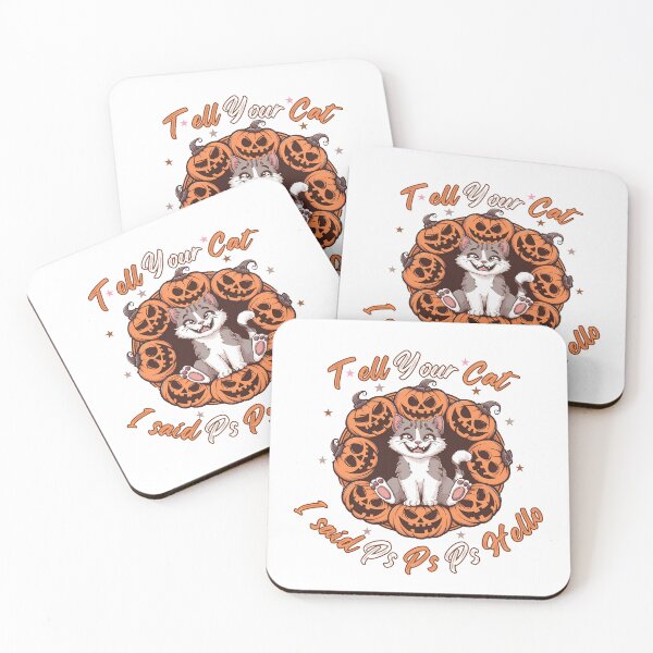 Item preview,  Hello Pumpkins Cat Funny Design designed and sold by Raise2Shine.