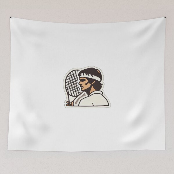 Item preview, Illustration of Jimmy Connors designed and sold by simon5711.