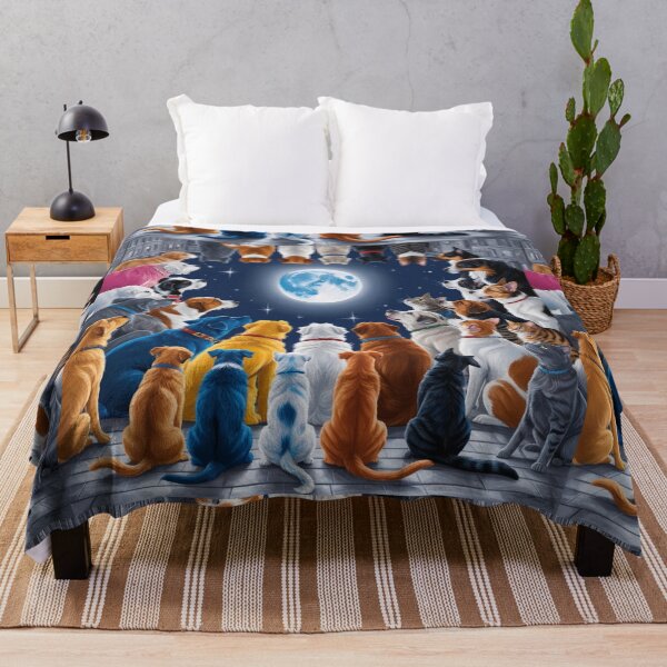 Item preview, Animals might be having a secret conversation with the moon. designed and sold by Josejuju.